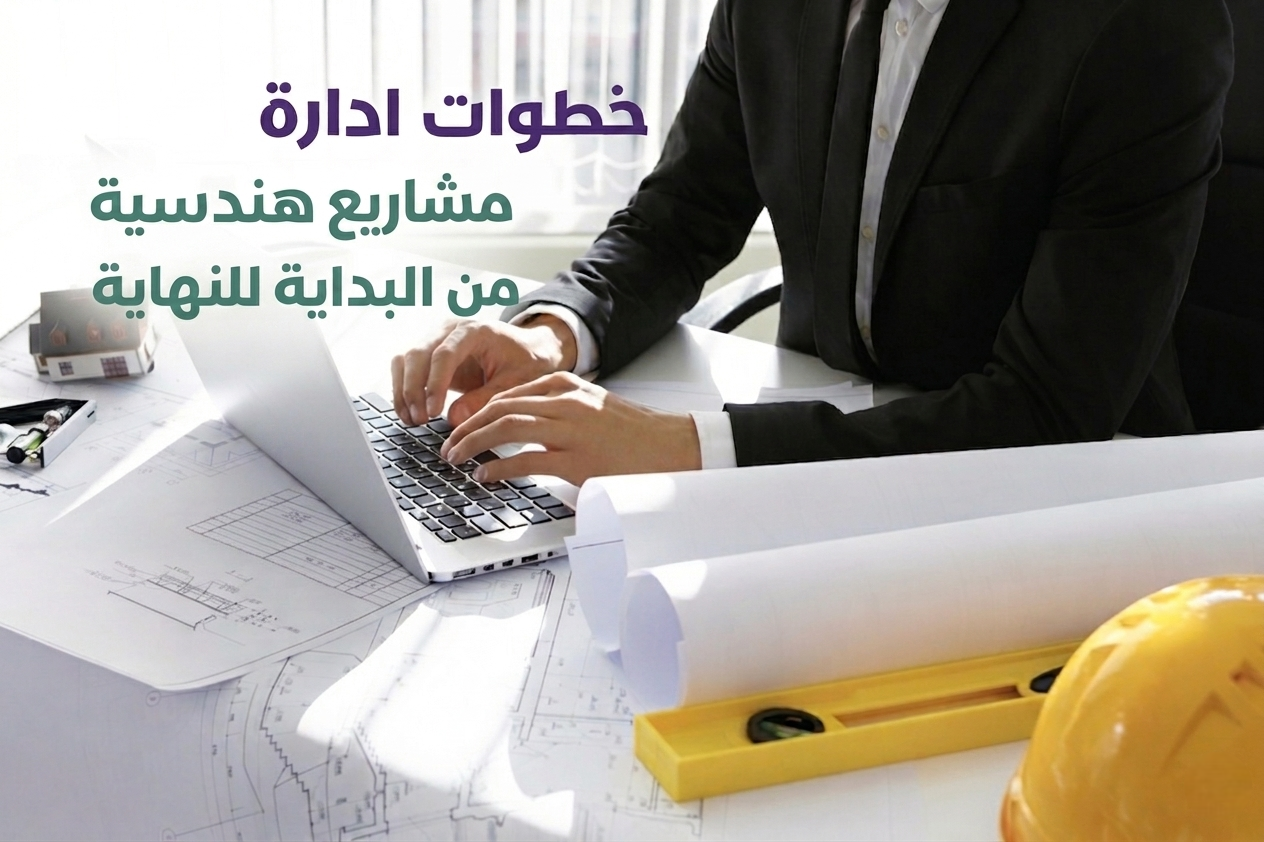 خطوات ادارة مشاريع هندسية من البداية للنهاية